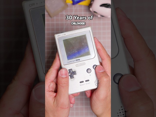 She sent in her Daughter's 30yr old Gameboy Pocket