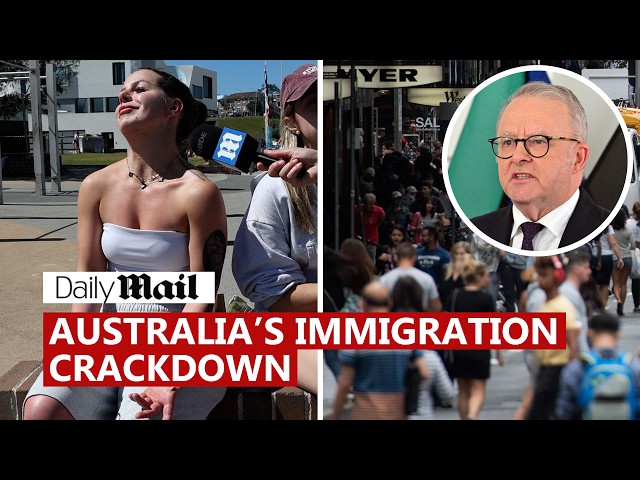 Migrants react to Australia's visa changes: 'So many are coming here' | Daily Mail