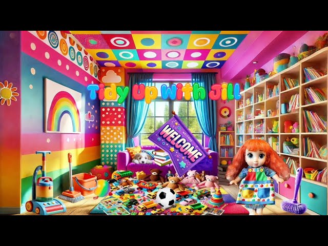 Tidy Up Time With Jill. Jak’s House Inspired Ai. #kids #kidsvideo #animation #ai #jakshouse