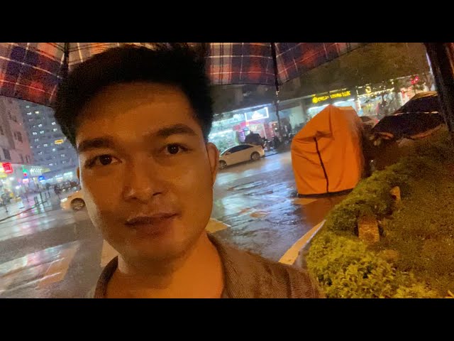 Video Behind the Scenes Rainy Night: Relaxing or Sleeping Rain
