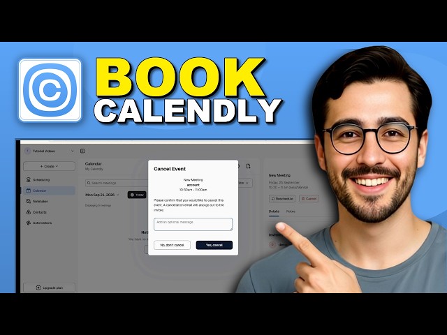 How To Use Calendly Book Reschedule And Cancel Appointments - (2026 Guide)