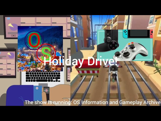 Holiday Drive with OS Information and Gameplay Archive! Episode 1: Weekends at 22:00!