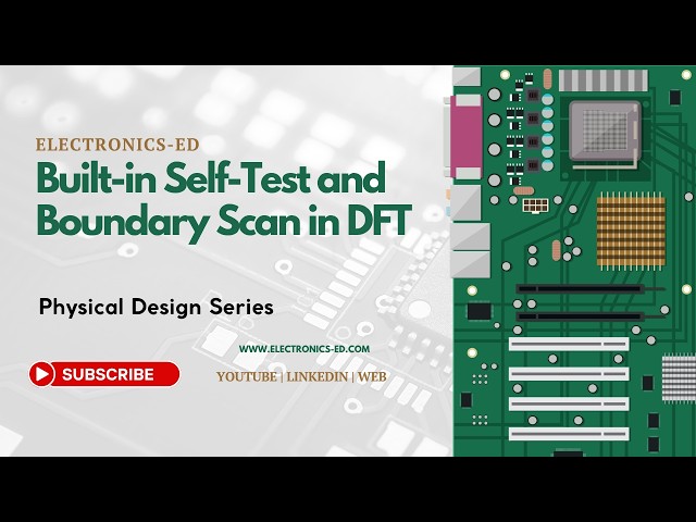 Built in Self-Test and Boundary Scan in DFT