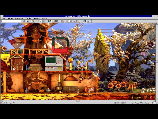 Creatures (Windows 3.1, 1996) [Gameplay]