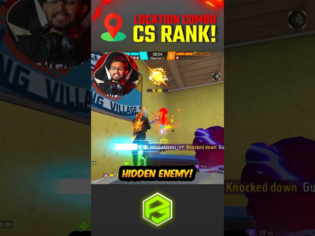 BEST Scouting Location Combo for CS Rank 🔥 | Free Fire MAX