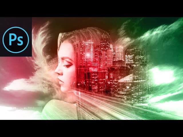 Awesome Women Double Exposure Effect Tutorial