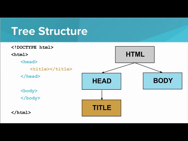 Structure of an HTML Page