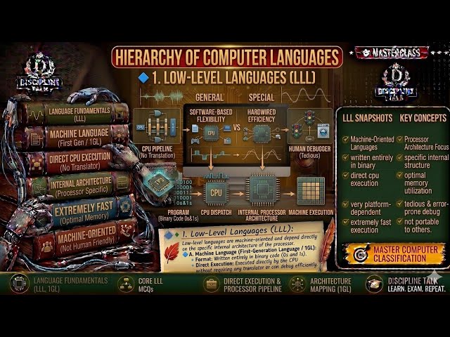 Low-Level Languages Explained | Machine Language & Assembly Language
