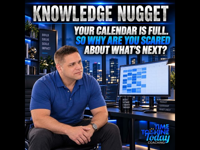 Booked Solid, Still Scared? Turn Business Uncertainty Into Your Next Move 📅🔥🎯  - ⚡3 Minute Coach ...