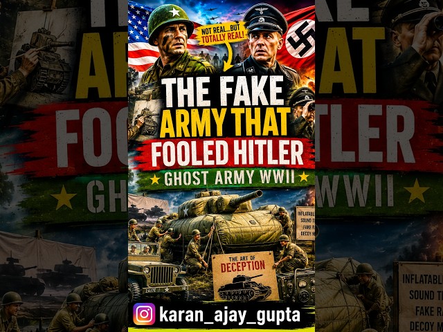 The Fake Army That Fooled Hitler | Ghost Army WWII