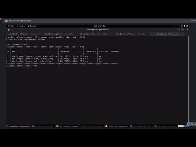 Foreman Community Demo #128