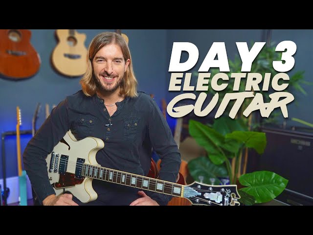 Electric Guitar Day 3 - 1 Finger Power Chords