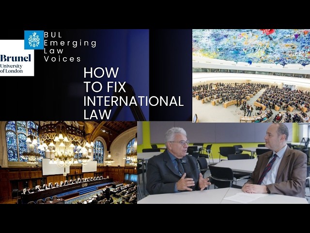 How to Fix International Law | NYU Professor Jose E Alvarez
