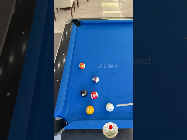 How Side Spin Affects Cue Ball Control #billiard #billiards #pool