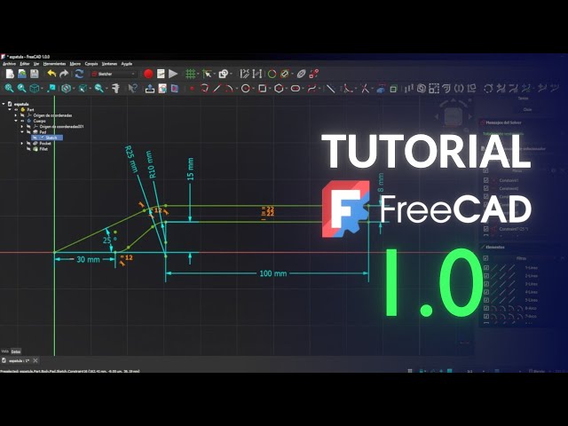 Tutorial freeCAD 1.0 2026