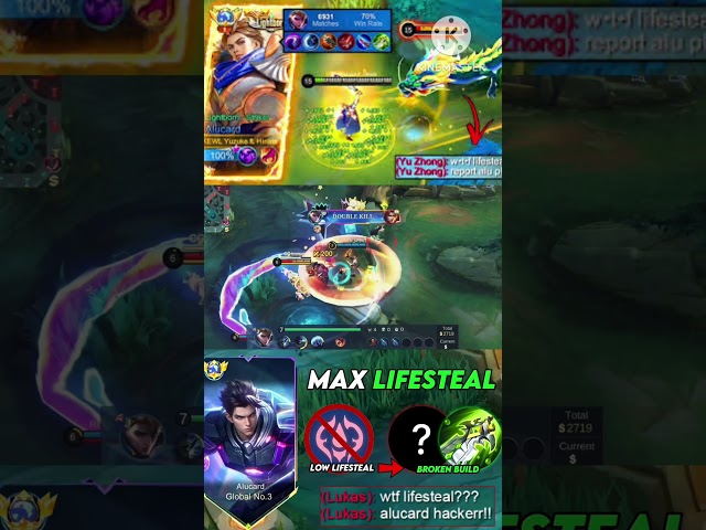 Alucard EASY DAMAGE Build 2026! INSANE Lifesteal & Easy Savage 😱 | Mobile Legends