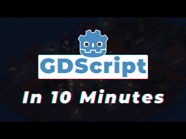 Learn GDScript In 10 Minutes!! GDScript Tutorial