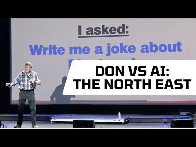 Going Up Against AI in the Northeast | Don McMillan: Man vs Machine | Stand Up Comedy
