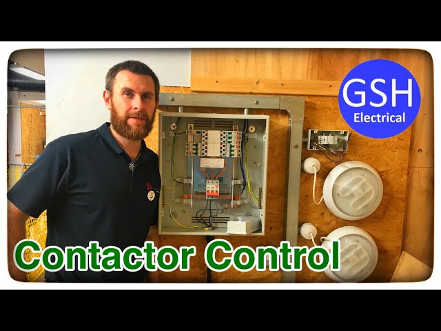 How to Connect up a Contactor Control so 2 way Switching can Control a Large Load