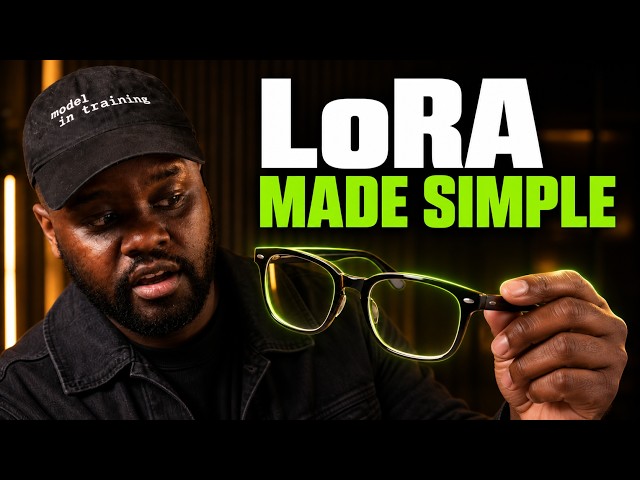 What Is LoRA? AI Fine-Tuning Explained With Glasses