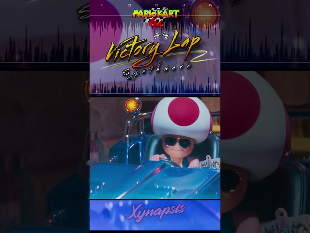 Victory Lap 🏁 | Mario Kart Synthwave Remix (Xynapsis Tribute – Super Mario Bros Movie)