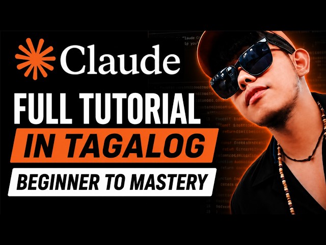 Claude AI Tutorial in Tagalog | Beginner's Guide
