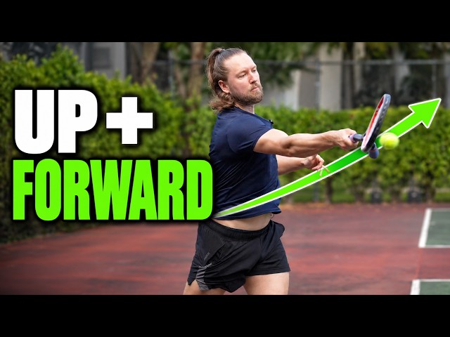 Why You Struggle With Topspin On Your Forehand, & How To FIX It FOREVER (W/Real Examples)