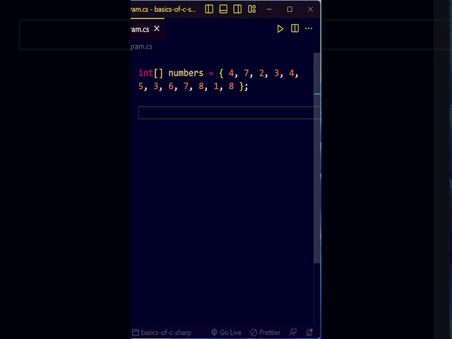 Duplicate and distinct elements in c# array