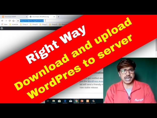 Video 2: Download WordPress and upload on Your Web Server