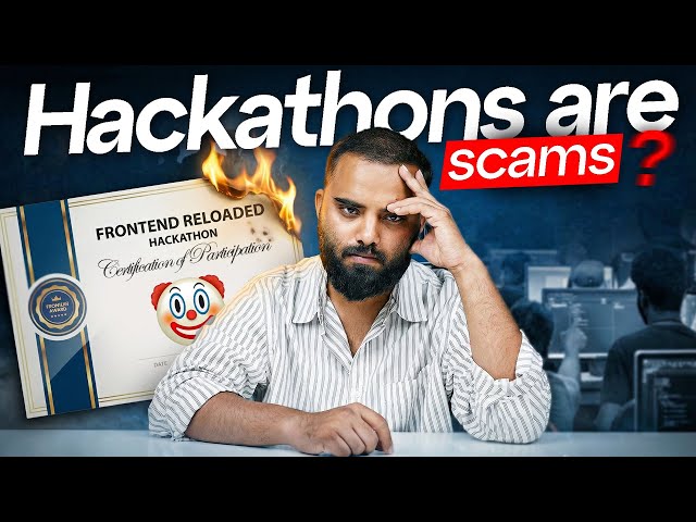 The Dark Truth of Indian Hackathons: It’s NOT just About Coding!