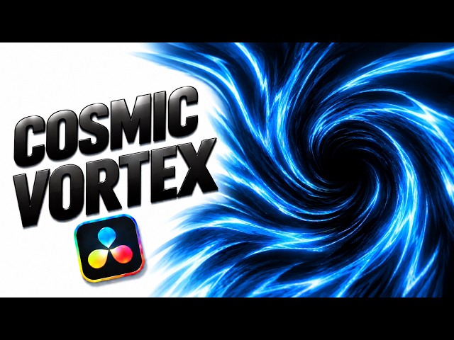 This Vortex Effect Looks Expensive But It's Free | DaVinci Resolve Tutorial