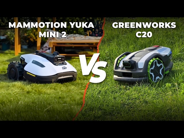 Greenworks C20 vs Mammotion YUKA MINI 2 - Which Budget Robot Mower Wins?