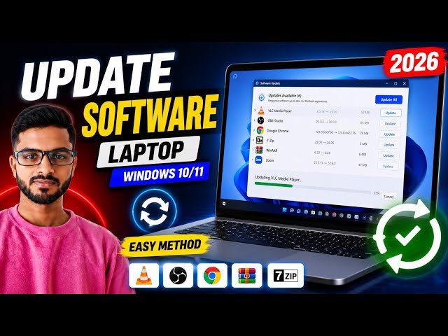 How to Update All Software on Laptop (2026) | Windows 10/11 Apps Update Kaise Kare