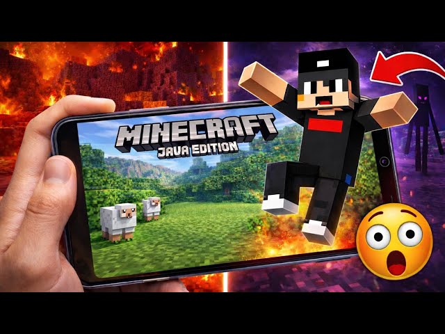 I Played Minecraft Java on Mobile 📱😱 | 100% Working 