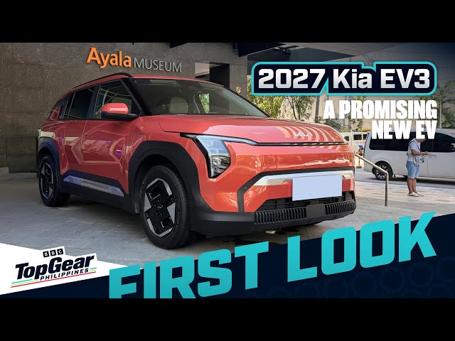 2027 Kia EV3 walkaround: All-new electric crossover previewed | Top Gear Philippines