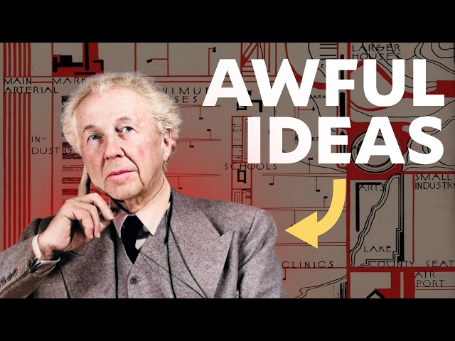 How Frank Lloyd Wright Predicted Modern Suburbs (Broadacre City)