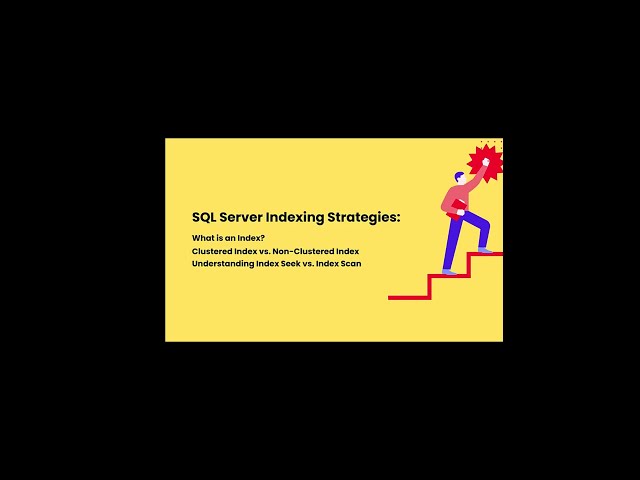 Sql Server Indexing Strategies - Covering Index