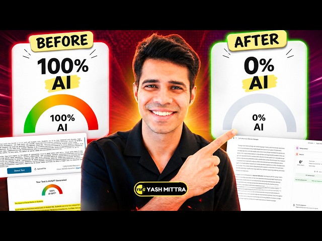 How to Remove AI Detection from ANY Document for FREE