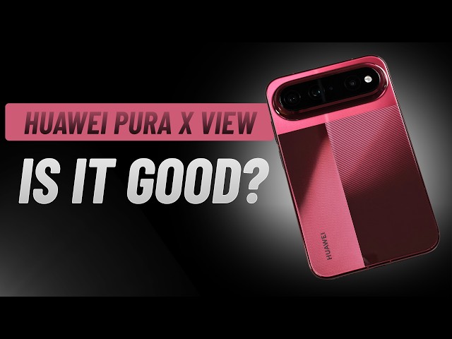 Huawei Pura X View One Week Later