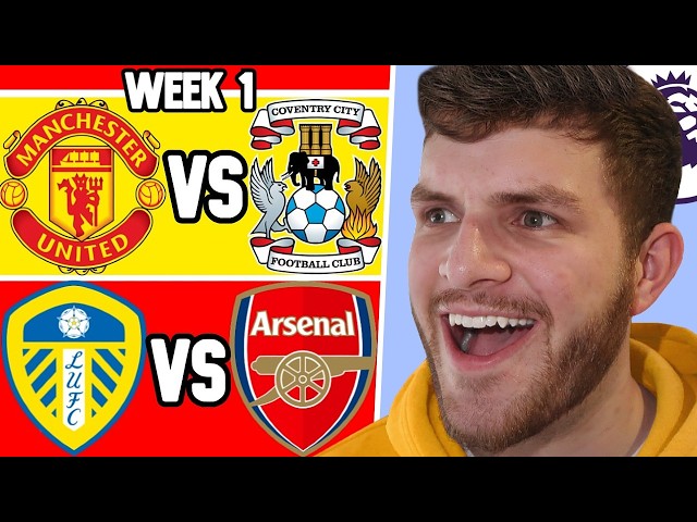 PREMIER LEAGUE FIXTURE RELEASE DAY LIVE