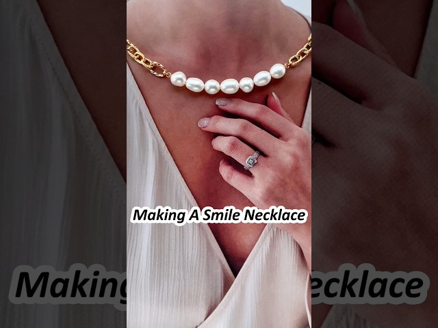 Smile Pearl Necklace is Not Trendy Anymore?👀😂