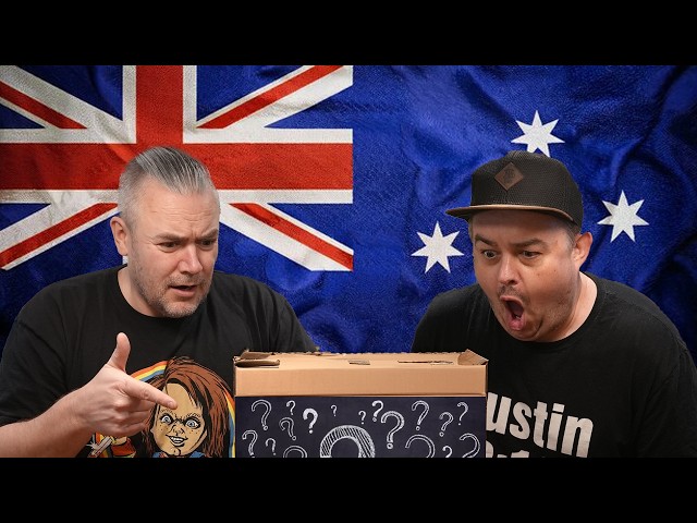 Daz and Will Try An AUSTRALIAN Bag of Mystery