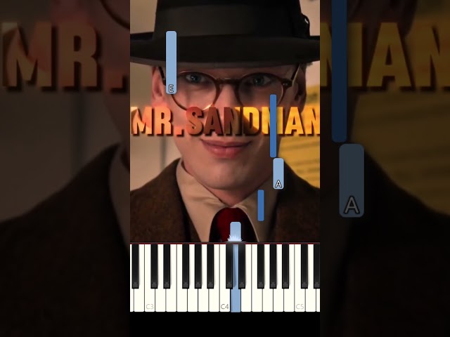 Mr. Sandman (Piano Tutorial)