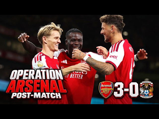 Our captain is BACK! | Arsenal 3-0 Coventry | Post-Match