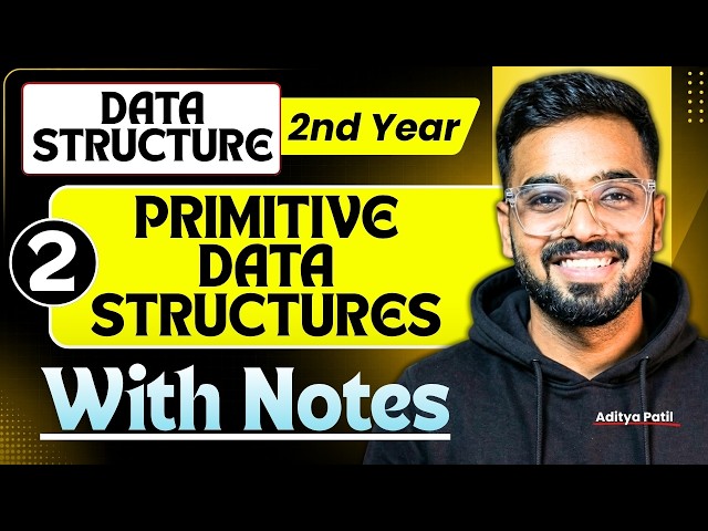 Primitive Data Structures | Data Structure RGPV B-Tech 3rd sem 2nd Year