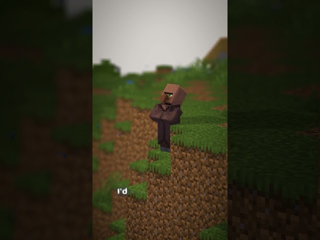 What happened to this villager.. #short