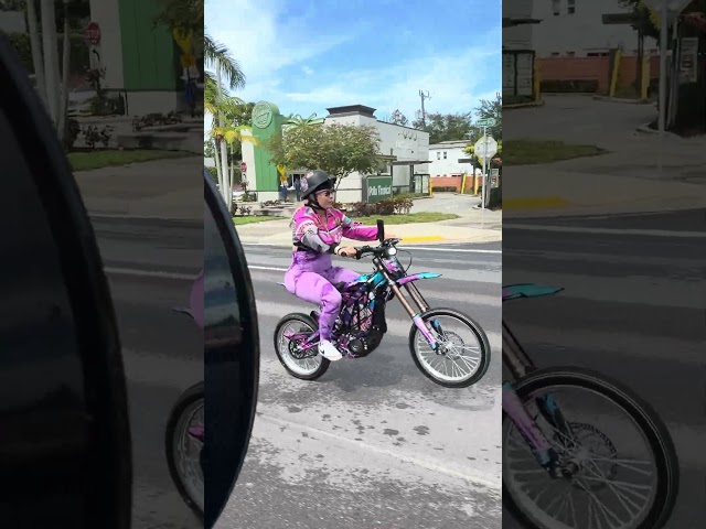 Worm Patrol 🪱🚨 #surron #automobile #bikelife #wheelie #supermoto #ebike #mtb #funny #motercycle