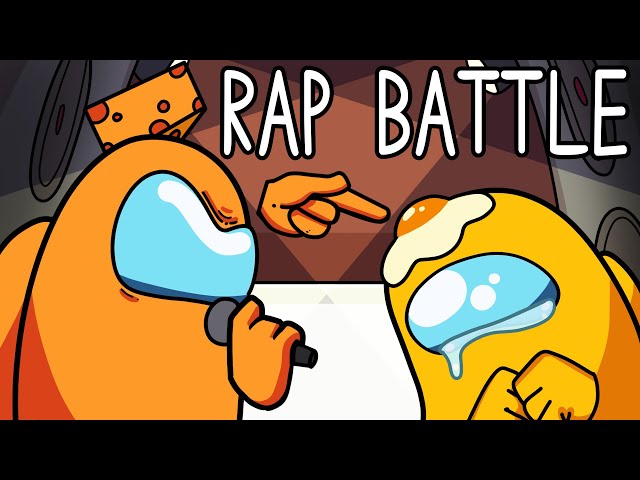 "Mr. Cheese vs. Mr. Egg" Among Us Song (Animated Rap Battle)