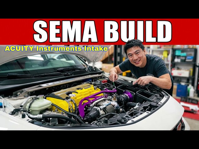 Taking The SEMA Build FL5 To A New Level || Acuity Instruments Prototype Intake