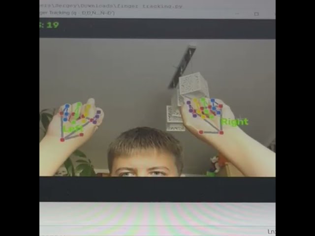 FASTEST Python Hand Tracking Tutorial (in my profile)